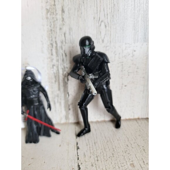 Hallmark Star wars kylo ren storm trooper ornament Xmas set - Picture 2 of 5
